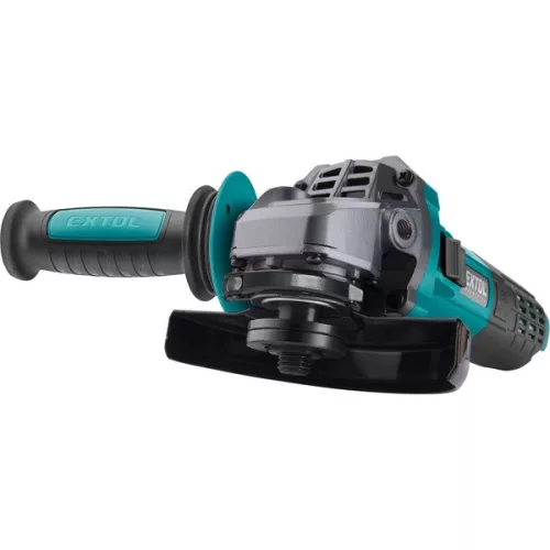 EXTOL INDUSTRIAL sarokcsiszoló 125mm 1550W, kefementes, fordulatszám-szabályozással, lágy indítással