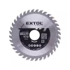EXTOL CRAFT keményfémlapkás körfűrészlap 115×22,2 mm T36, 2,2 mm, max. 11.000 ford/perc