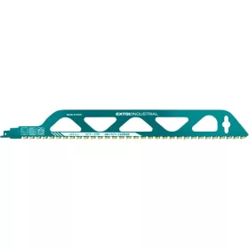   EXTOL INDUSTRIAL szablyafűrészlap Bosch befogással, HM/TCT fogakkal, 455 mm, 2TPI, gázbetonhoz