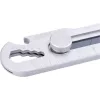 FORTUM 5 funkciós tapétavágó kés, rozsdamentes acél fémház, tripla vágóél, 18mm, csavaros rögzítés