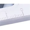 FORTUM 5 funkciós tapétavágó kés, rozsdamentes acél fémház, tripla vágóél, 18mm, csavaros rögzítés