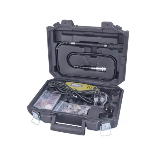 EXTOL CRAFT mini köszörű és fúrógép készlet, 135W