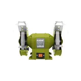   EXTOL CRAFT kettős köszörűgép 350W, száraz, 200×16×20mm; 2950 ford/perc, P36, P80, 11kg