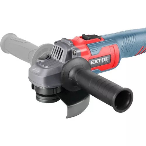 EXTOL PREMIUM Share20V akkus sarokcsiszológép 125mm, szénkefe nélküli, 20V Li-ion, 1db akkuval és töltővel