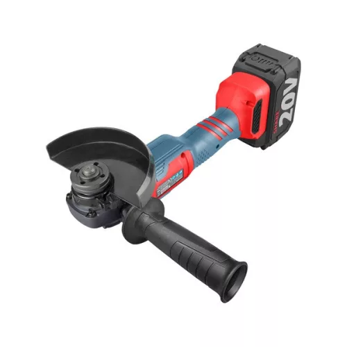 EXTOL PREMIUM Share20V akkus sarokcsiszológép 125mm, szénkefe nélküli, 20V Li-ion, 1db akkuval és töltővel