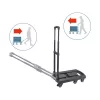 EXTOL PREMIUM összecsukható kézikocsi, 100kg teherbírás, 6 kerekű