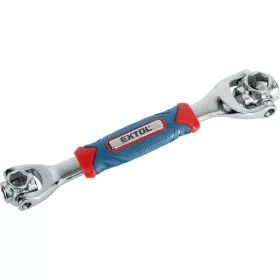   EXTOL PREMIUM multifunkciós dugókulcs 8az1ben, 8-21 mm, hossz: 250 mm