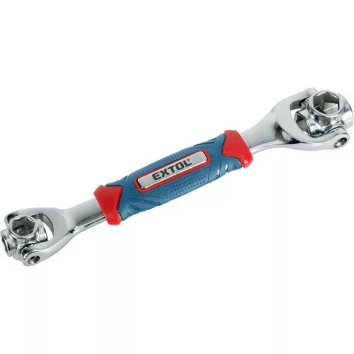 EXTOL PREMIUM multifunkciós dugókulcs 8az1ben, 8-21 mm, hossz: 250 mm