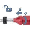 EXTOL PREMIUM nyomaték csavarhúzó bitekhez, 1/4", 1 - 6 Nm, +/- 7% pontosság