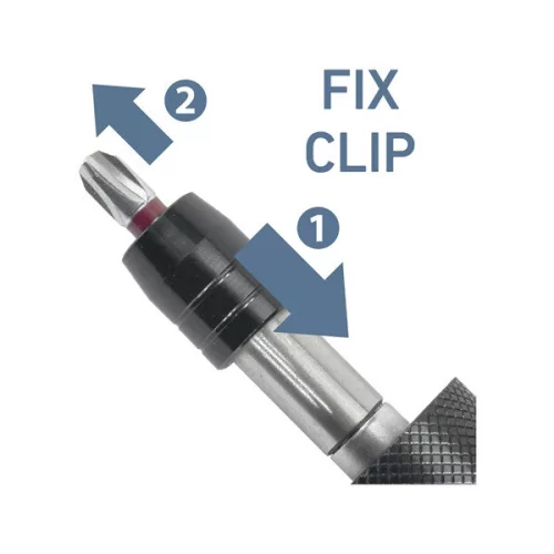 EXTOL PREMIUM nyomaték csavarhúzó bitekhez, 1/4", 1 - 6 Nm, +/- 7% pontosság