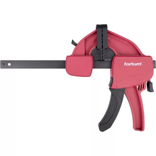 FORTUM fém asztalos szorító gyorskioldóval, 150 mm