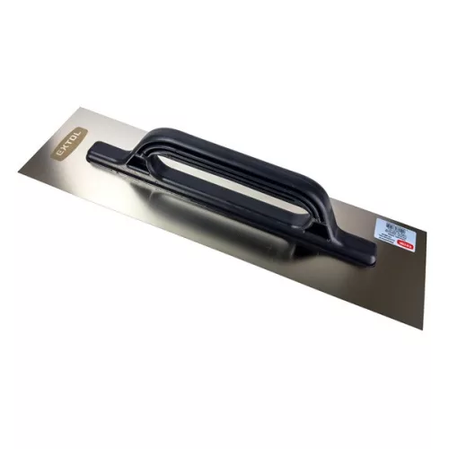 EXTOL CRAFT rozsdamentes glettelőkanál, műanyag nyél, 130×480 mm