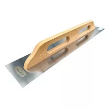 EXTOL CRAFT rozsdamentes glettelőkanál bükkfa fogantyúval 680×128×80mm