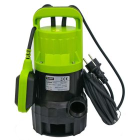   EXTOL CRAFT szennyvíz búvárszivattyú, úszókapcsolóval, 750W Extol Craft, szállító teljesítmény: 13,5m3/h, max. száll. 8 m