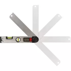   EXTOL PREMIUM vízmérték, digitális szögmérővel, 305mm, 2 libella, ±0,5mm/1m, illetve 0-225°, ±0,3°, LCD kijelző