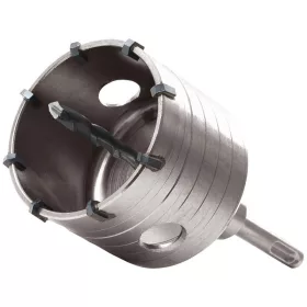   EXTOL PREMIUM körkivágó téglához, SDS Plus befogás; 65 mm, M16×100mm hosszúságú szár