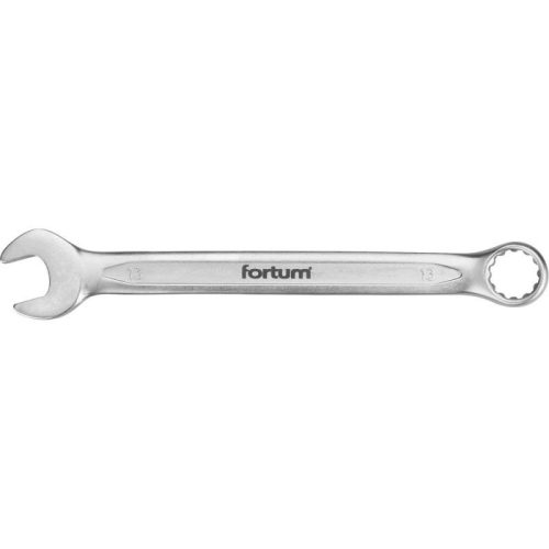 FORTUM csillag-villás kulcs, 61CrV5 mattkróm; 7mm FORTUM