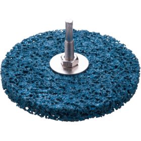   EXTOL PREMIUM csiszolókorong fúrógéphez ('csapos négertárcsa') 115mm, 15 mm vastagság, 6 mm befogás, nylon és szilícium-karbid