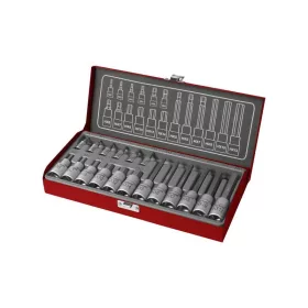   FORTUM bitdugófej klt. imbusz, 1/2', 1/4', 18db, 61CrV5; FORTUM