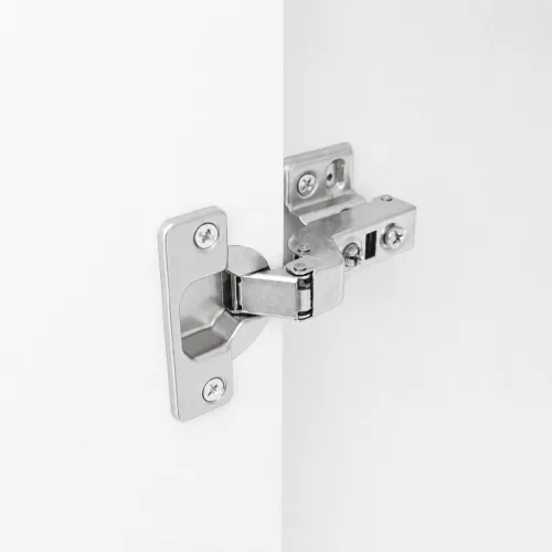 ModernHome fésülködőasztal kerek tükörrel, LED világítással, polcokkal és fiókokkal
