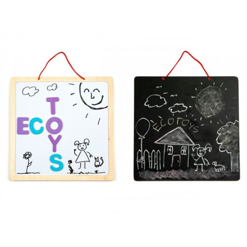 Okos mágneses krétatábla betűkkel és 3 az 1-ben funkcióval