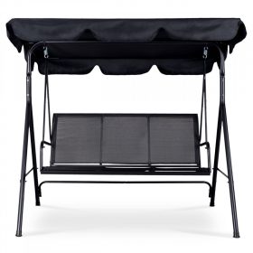   Kerti hinta 3 személyes, állítható tetővel, hintáztatóval