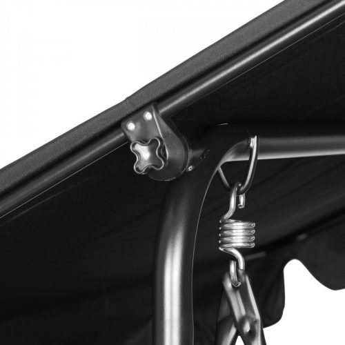 Kerti hinta 3 személyes, állítható tetővel, hintáztatóval