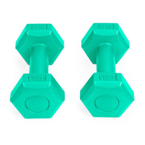 Fitnesz súlyzó szett 2x 0,5 kg súlyokkal