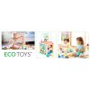 Fa oktató kocka, ECOTOYS mula szortírozó