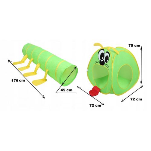 Számosztagos sátor 2 az 1-ben szett IPLAY