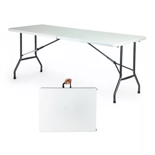 Kertészeti bankett catering asztal, összecsukható 180