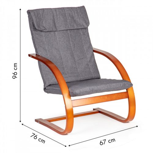 Finn hintaszék, napozóágy és pihenő a nappaliba - modern design, kényelmes ülés, skandináv stílusú bútor