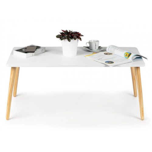 Stílusos skandináv kávézó asztal, 100 cm