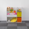 ECOTOYS gyerek polcos tárolószekrény rekeszekkel