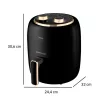 ELDOM FR35 forrólevegős fritőz