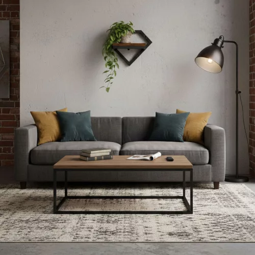 ModernHome függő falivirág-tartó polc loft gyémánt alakú dekorációhoz