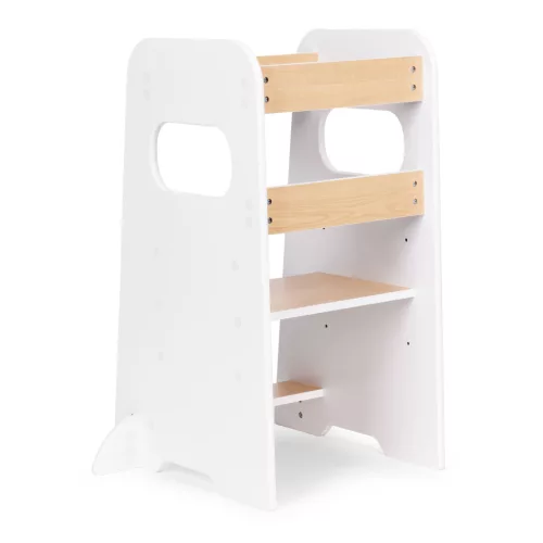 ECOTOYS Montessori állítható fellépő tanulótorony gyerekeknek