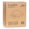 KADEN gofrisütő 4 nagy gofrihoz, tapadásmentes bevonattal, 1080–1300W