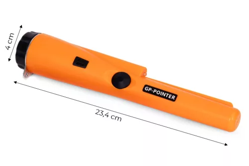 MULTISTORE vízálló kézi fémkereső pinpointer LED zseblámpával és tokkal
