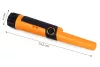 MULTISTORE vízálló kézi pinpointer fémdetektor LED zseblámpával