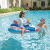 INTEX felfújható gyerek úszórepülő vízipisztollyal 57531-BLUE