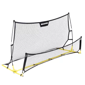   MOVEPRO kétoldalas futball edzőháló lövésgyakorláshoz 220x120 cm