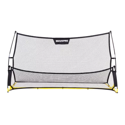 MOVEPRO kétoldalas futball edzőháló lövésgyakorláshoz 220x120 cm