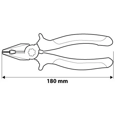 NEO TOOLS KOMBINÁLT FOGÓ 180MM 25 év garanciával 01-011