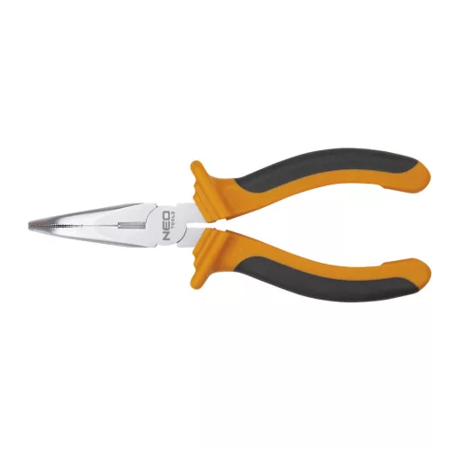 NEO TOOLS Hajlított CSŐRŰ FOGÓ 160MM 25 év garanciával 01-015
