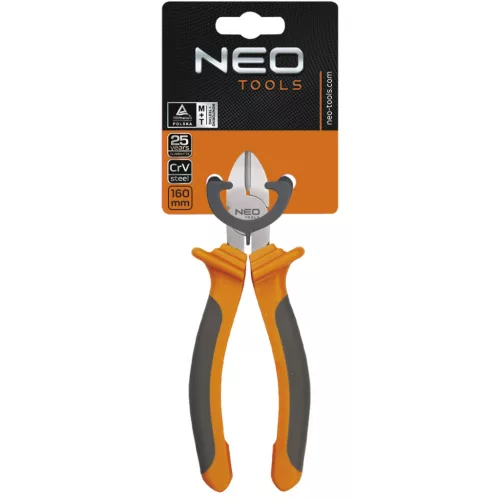 NEO TOOLS OLDALCSÍPŐ FOGÓ 160MM 25 év garanciával 01-017