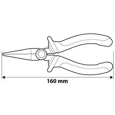 NEO TOOLS KEREKCSŐRŰ FOGÓ 160MM 25 év garanciával 01-020