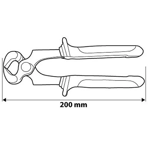 NEO TOOLS HOMLOKCSÍPŐ FOGÓ 200MM 25 év garanciával 01-022