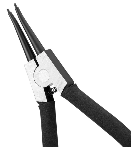 NEO TOOLS Zégergyűrű fogó 180mm, külső, egyenes, CrMo, 19 - 60mm, csúcs diameter 1,8 - 2,5mm 25 év garanciával 01-087