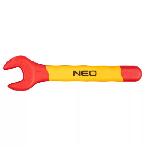 NEO TOOLS Villáskulcs 14mm 1000V, szigetelt, lapos 25 év garanciával 01-118